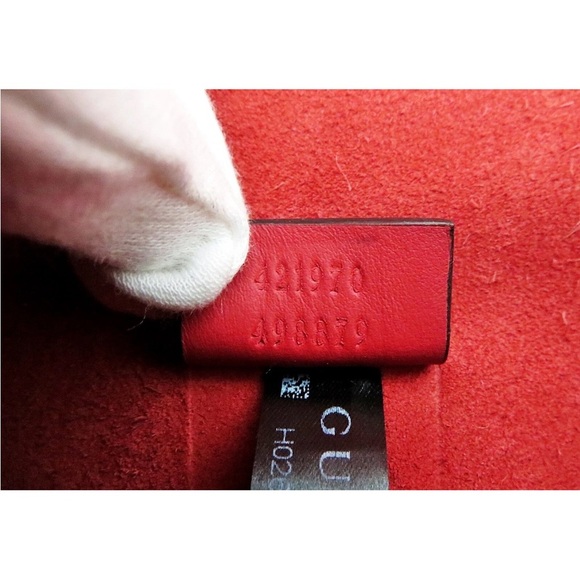 Gucci Beige and Red Shoulder Bag - Picture 15 of 16